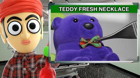 teddy fresh beard necklace.